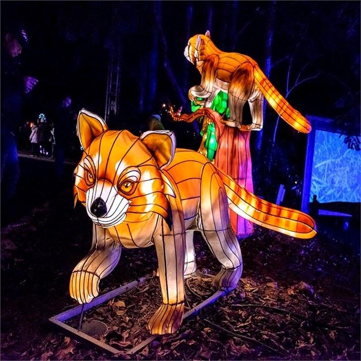 Chinese Deer Lanterns
